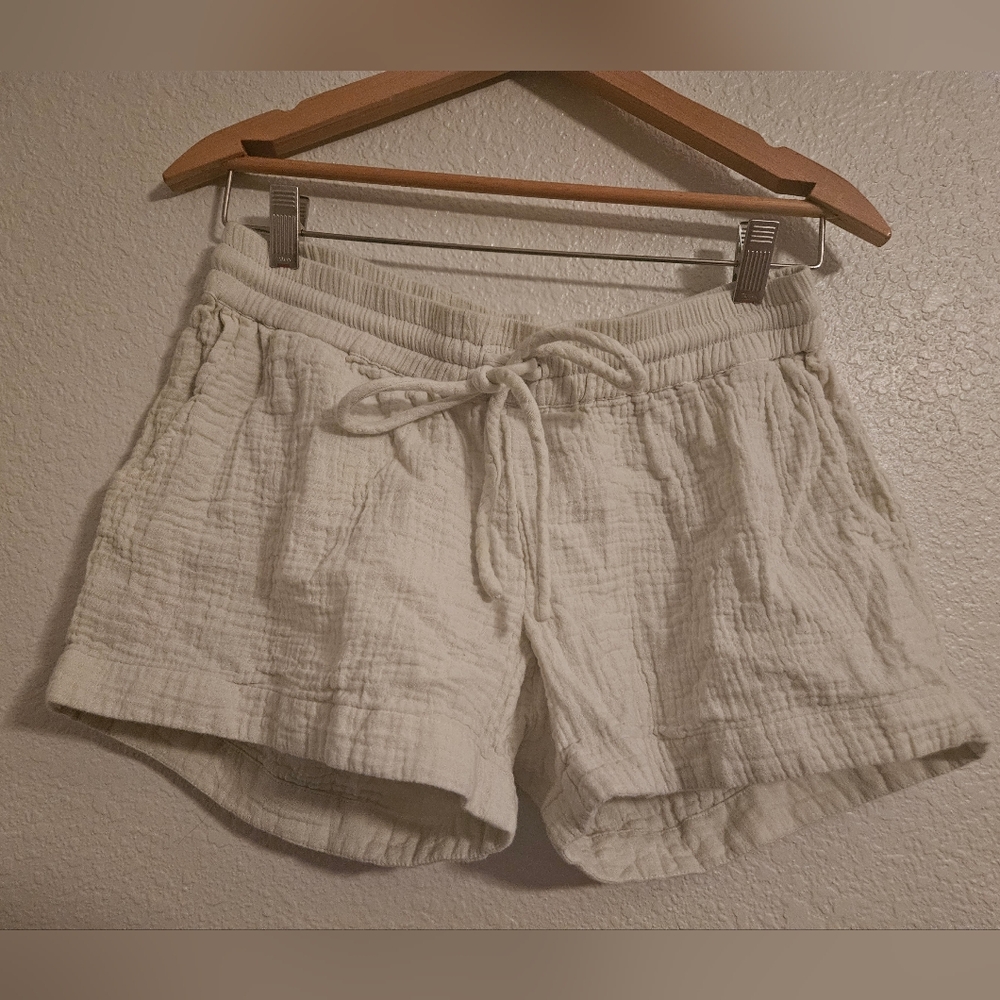 nwot motherhood maternity 100% organic cotton shorts, xsmall